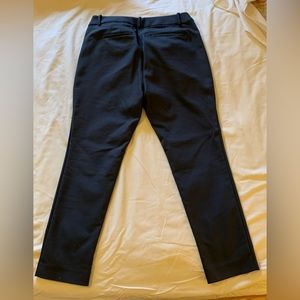 Loft dark gray dress pants.